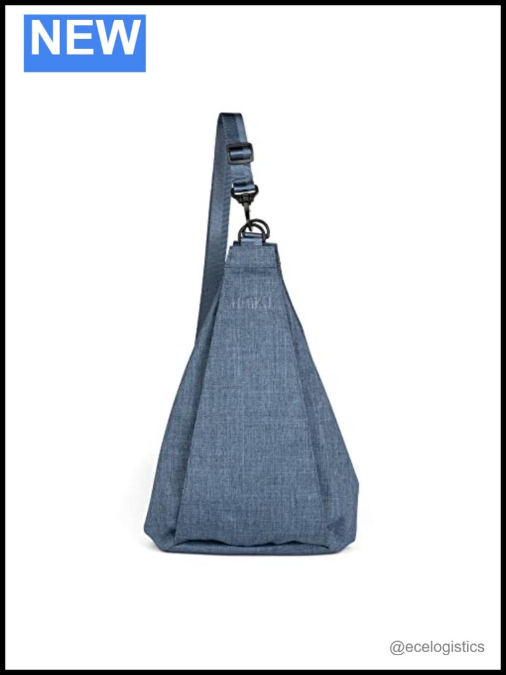 Convertible Sling Crossbody Bag for Women, Recycled Polyester, RFID Blocking,